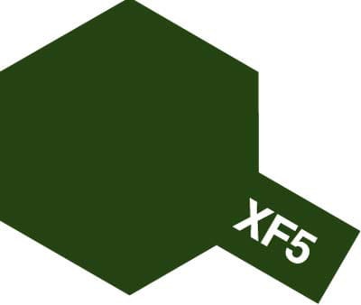 Tamiya 81705 XF-5 Flat Green Paint 10ml Acrylic Mini XF5