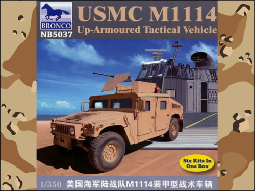 USMC M1114 armored tactical vehicle 1:350 Bronco NB5037