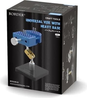 Zdjęcie główne produktu Metalowe imadło uniwersalne Niebieskie Border Model BD0099-B