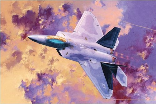 Zdjęcie główne produktu F-22A Raptor 1:72 Academy 12423
