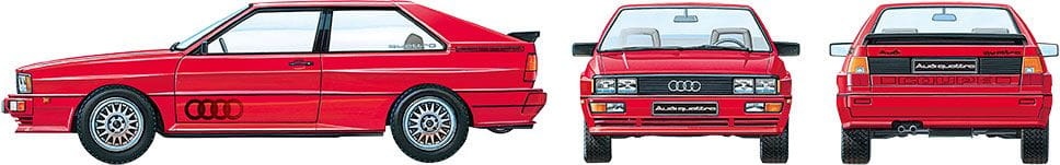 Zdjęcie dodatkowe produktu Audi Quattro 1:24 Tamiya 24031