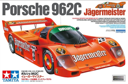 Porsche 962C Jagermeister 1:24 Tamiya 24372
