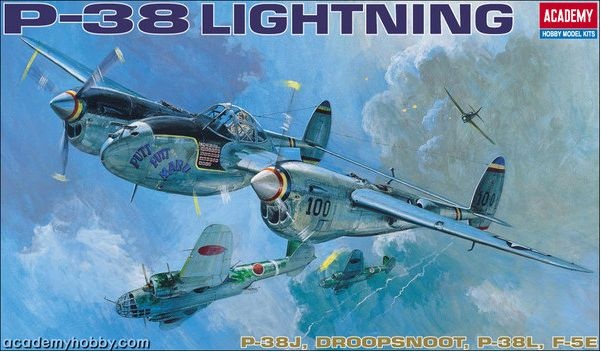 Zdjęcie główne produktu P-38 E/J/L Lighting 1:48 Academy 12282