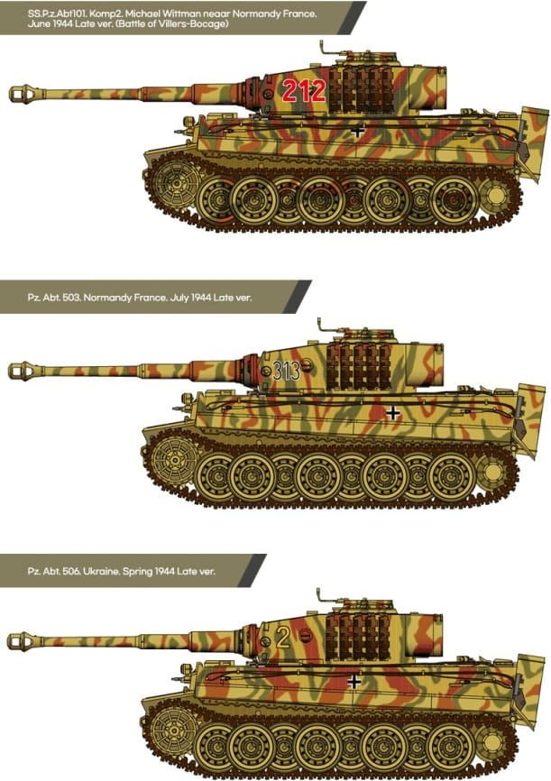 Zdjęcie dodatkowe produktu German Tiger I Ver. Late 1:72 Academy 13431