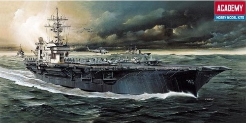 CV-63 USS Kittyhawk 1: 800 Academy 14210