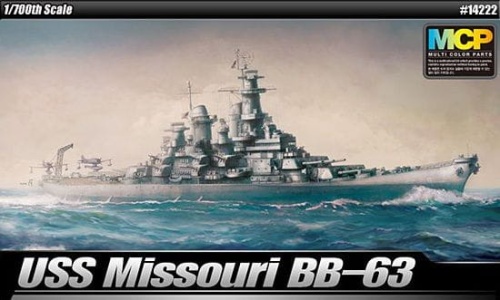 BB-63 USS Missouri 1: 700 Academy 14222