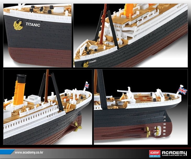 Zdjęcie dodatkowe produktu R.M.S. Titanic - MCP 1:1000 Academy 14217