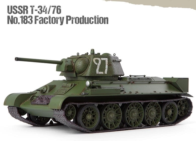 Zdjęcie dodatkowe produktu T-34/76 No.183 Factory 1:35 Academy 13505