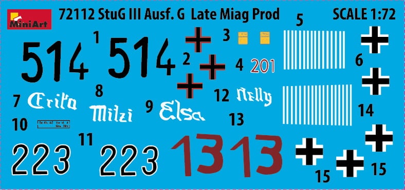 Zdjęcie dodatkowe produktu StuG III Ausf. G Late Miag Prod. 1:72 MiniArt 72112