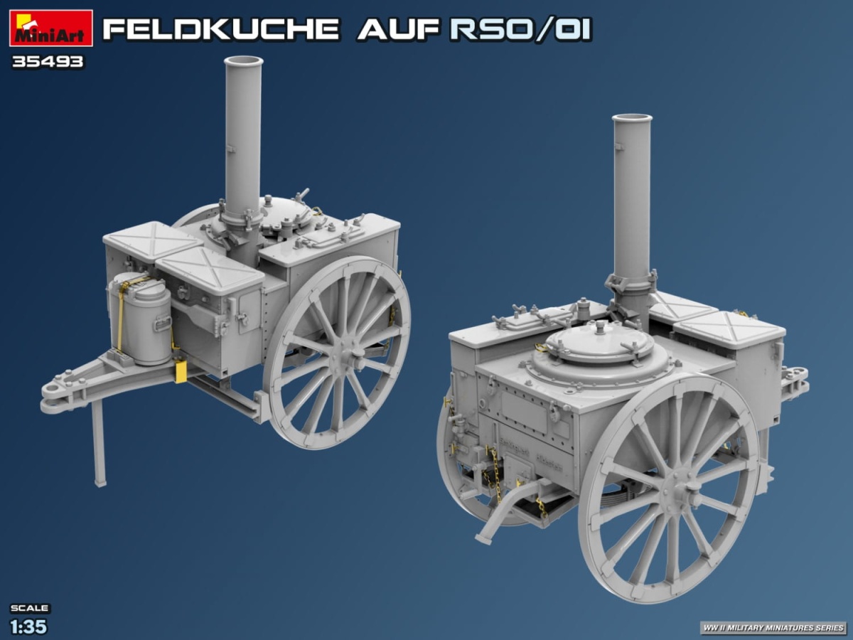 Zdjęcie dodatkowe produktu Feldkuche Auf RSO/01 1:35 MiniArt 35493