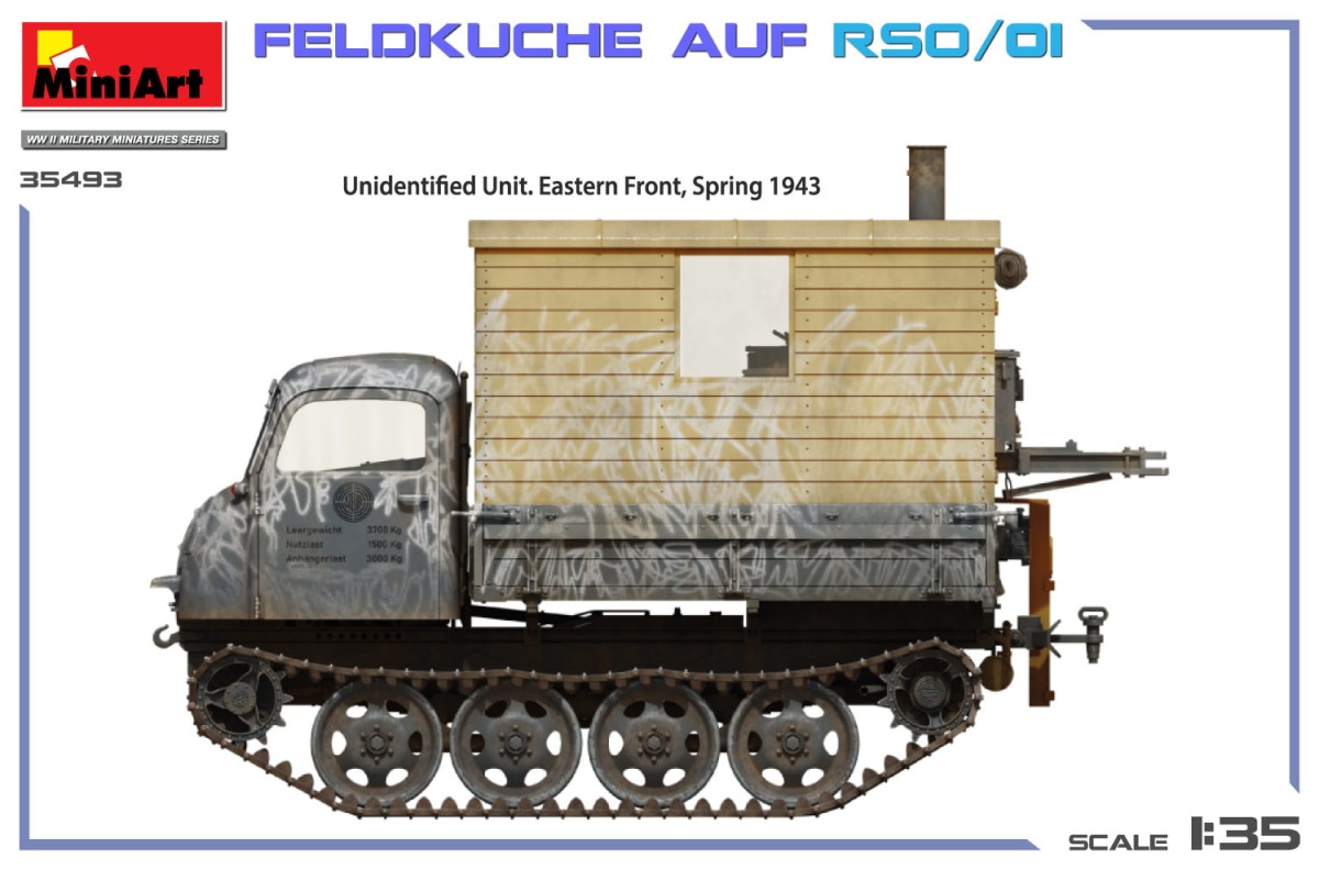 Zdjęcie dodatkowe produktu Feldkuche Auf RSO/01 1:35 MiniArt 35493