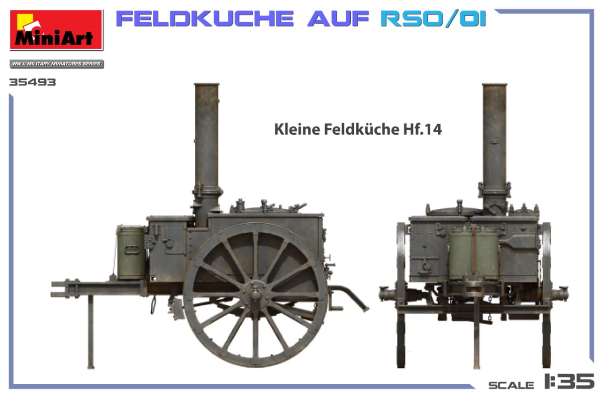 Zdjęcie dodatkowe produktu Feldkuche Auf RSO/01 1:35 MiniArt 35493