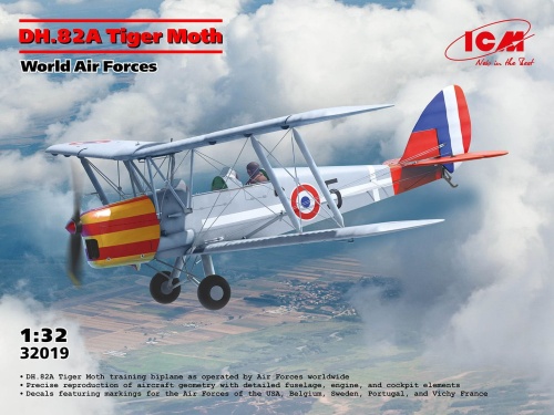 DH.82A TIGER MOTH 1:32 ICM 32019