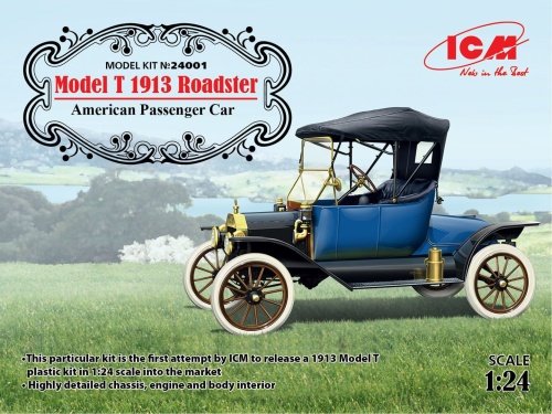 Model T 1913 Roadster 1:24 ICM 24001