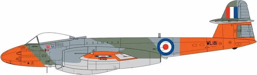 Zdjęcie dodatkowe produktu Gloster Meteor F.8 1:48 Airfix 09182A
