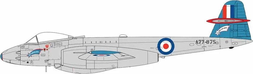 Zdjęcie dodatkowe produktu Gloster Meteor F.8 1:48 Airfix 09182A