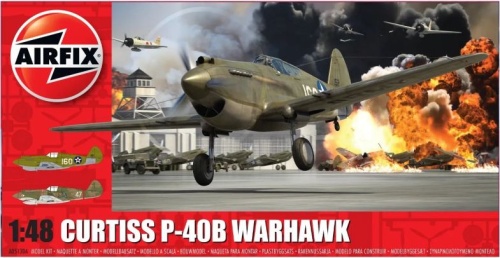 Curtiss P-40B Warhawk 1:48 Airfix 05130A