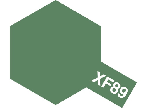 Tamiya 81789 XF-89 Dark Green 2 Paint 10ml Acrylic Mini XF89