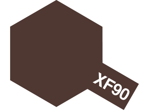 Tamiya 81790 XF-90 Red Brown 2 Paint 10ml Acrylic Mini XF90