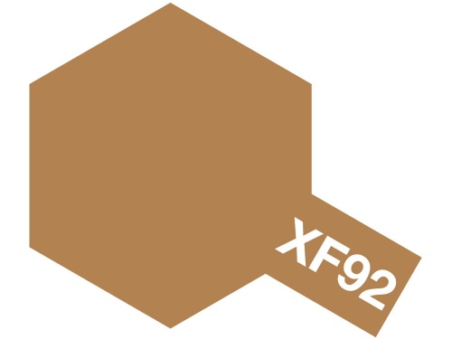Tamiya 81792 XF-92 Yellow-Brown (DAK 1941) 10ml Acrylic Mini XF92 Paint