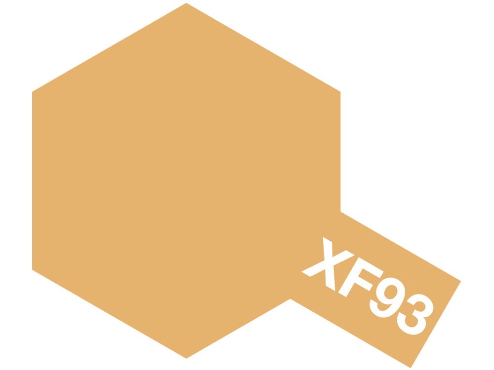 Zdjęcie główne produktu Tamiya 81793 XF-93 Light Brown (DAK 1942) Farba 10ml Acrylic Mini XF93