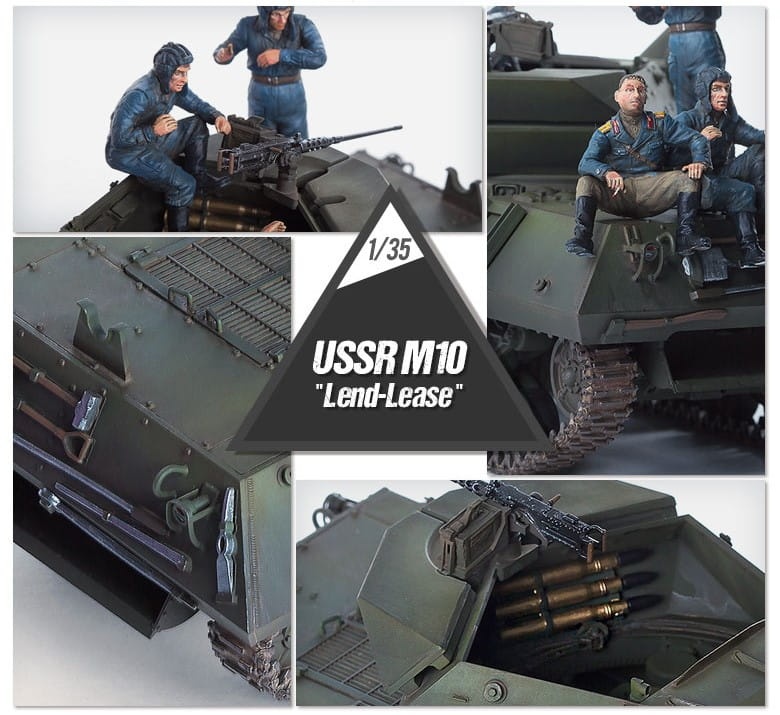 Zdjęcie dodatkowe produktu USSR M10 Lend-Lease 1:35 Academy 13521