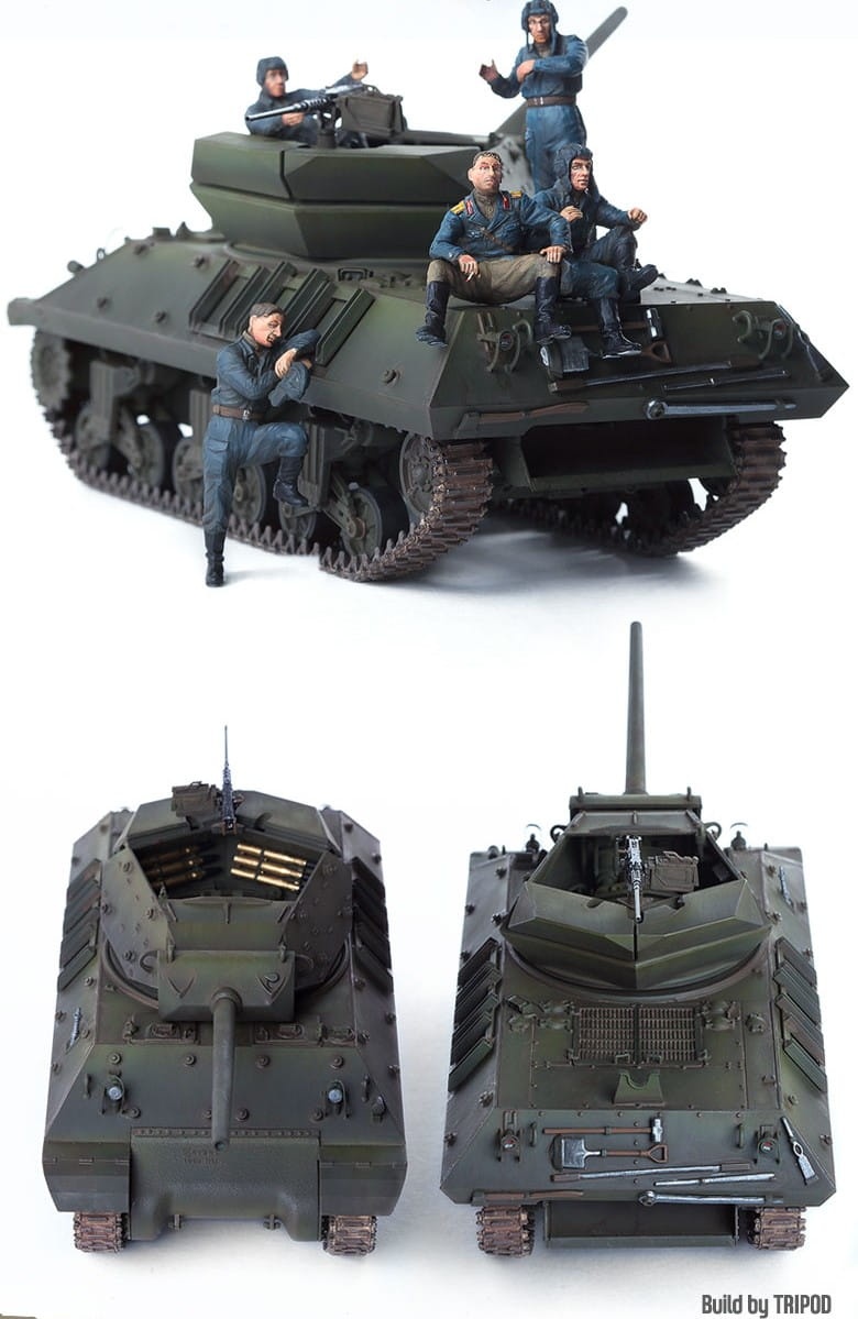Zdjęcie dodatkowe produktu USSR M10 Lend-Lease 1:35 Academy 13521