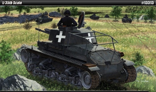 Pz.bef.wg 35 (t) German command tank 1:35 academy 13313