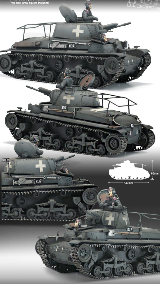 Zdjęcie dodatkowe produktu Pz.bef.wg 35(t) German Command Tank 1:35 Academy 13313