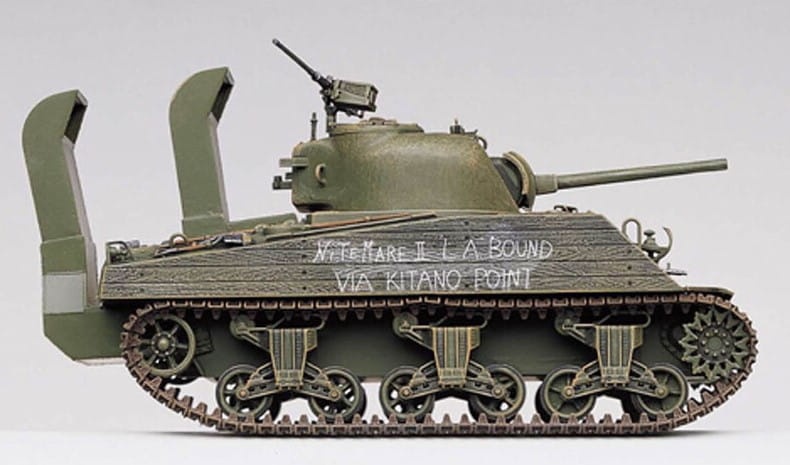 Zdjęcie dodatkowe produktu USMC M4A2 (75) Pacific Theater 1:35 Academy 13562