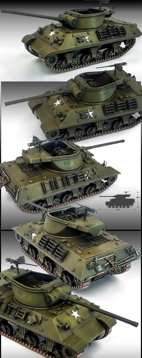 Zdjęcie dodatkowe produktu M36B2 US Army Battle of the Bulge 1:35 Academy 13501
