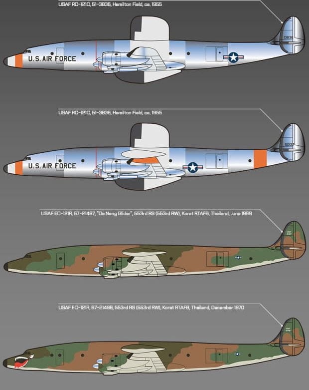 Zdjęcie dodatkowe produktu USAF EC-121 Warning Star 1:144 Academy 12637