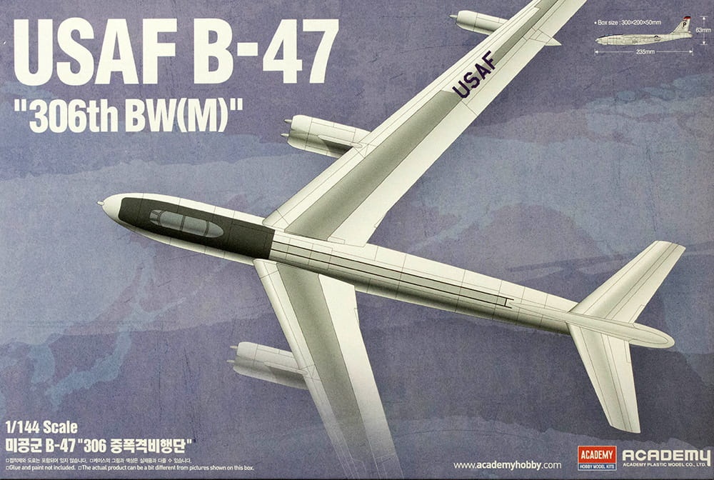 Zdjęcie główne produktu B-47 USAF 1:144 Academy 12618