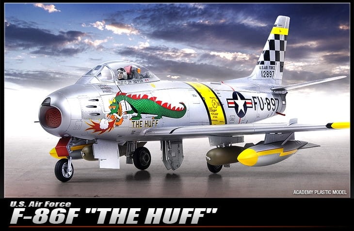 Zdjęcie dodatkowe produktu F-86F The Huff 1:48 Academy 12234