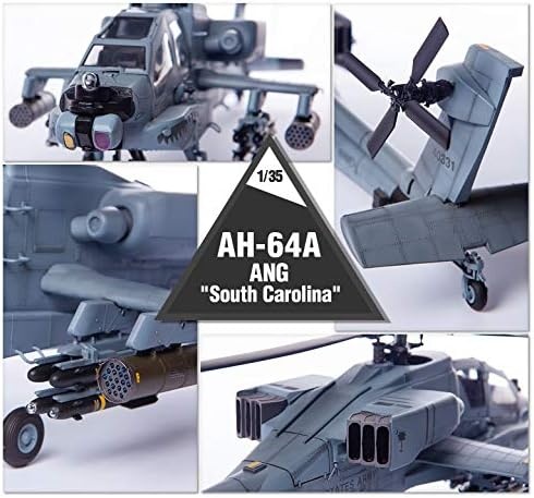 Zdjęcie dodatkowe produktu AH-64A ANG South Carolina 1:35 Academy 12129