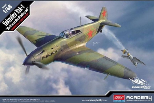 Yakovlev Yak-1 Bitwa o Stalingrad 1:48 Academy 12343