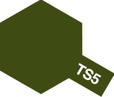 Tamiya 85005 TS-5 Olive Drab Spray Paint