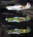 Zdjęcie dodatkowe produktu Yakovlev Yak-1 Battle of Stalingrad 1:48 Academy 12343