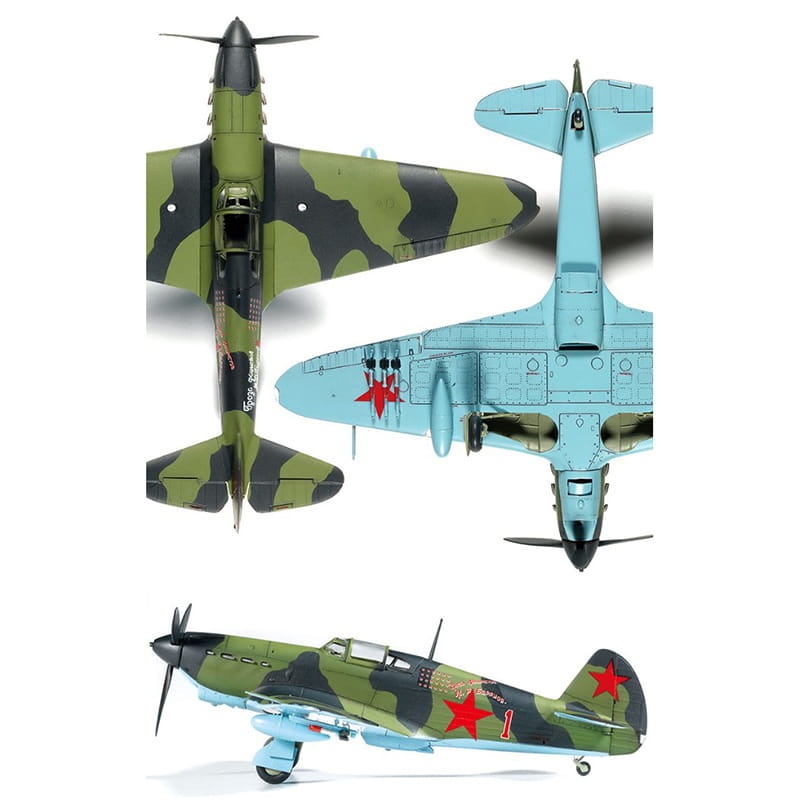 Zdjęcie dodatkowe produktu Yakovlev Yak-1 Battle of Stalingrad 1:48 Academy 12343