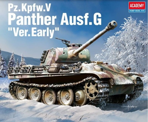 Pz.kpfw.v panther ausf.g ver. Early 1:35 Academy 13529