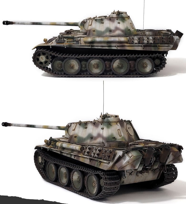Zdjęcie dodatkowe produktu Pz.Kpfw.V Panther Ausf.G Ver. Early 1:35 Academy 13529