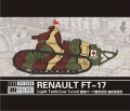 Zdjęcie główne produktu Renault FT-17 Light Tank (Cast Turret) 1:72 Flyhawk 3000