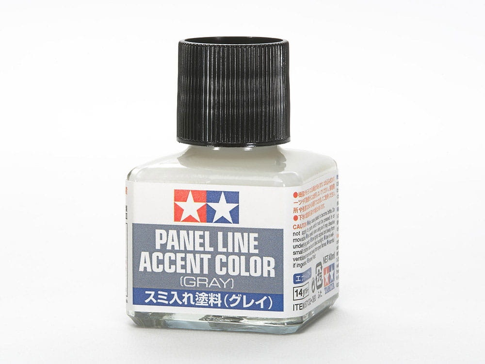 Zdjęcie główne produktu Panel Line Accent Color (Gray) 40ml Tamiya 87133