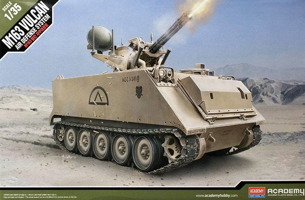 Zdjęcie główne produktu M163 Vulcan U.S. Army 1:35 Academy 13507