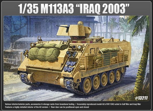 Zdjęcie główne produktu M113 IRAQ WAR 1:35 Academy 13211