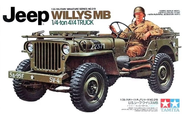 Zdjęcie główne produktu Jeep Willys MB. 1/4-Ton Truck 1:35 Tamiya 35219