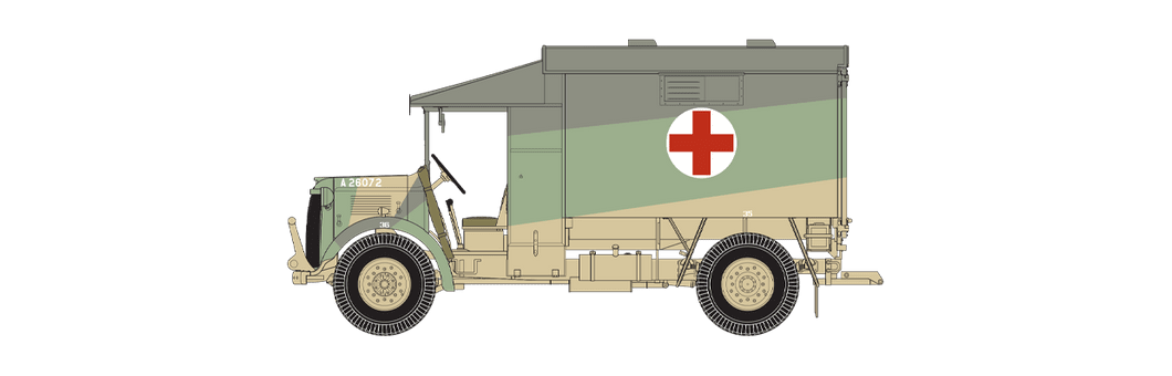 Zdjęcie dodatkowe produktu Austin K2/Y Ambulance 1:35 Airfix 01375