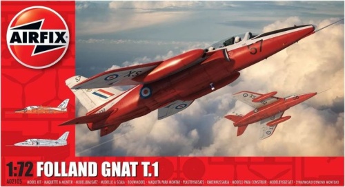 Folland Gnat T.1 1:72 Airfix 02105