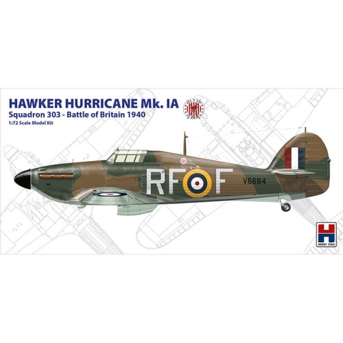 Hurricane Mk.IA - Squadron 303 1:72 Hobby 2000 72001