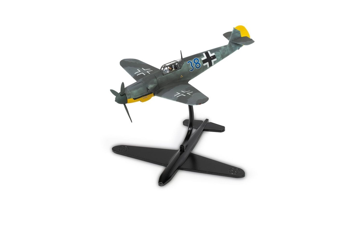 Zdjęcie dodatkowe produktu P-51D Mustang Messerschmitt Bf109F-4 1:72 Airfix 50193